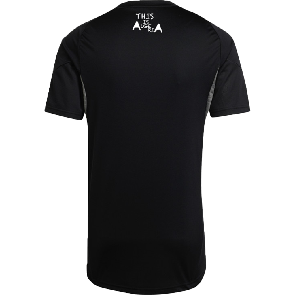 Maillot d’Entraînement Algérie 2025 🇩🇿 – Noir | Léger, Respirant