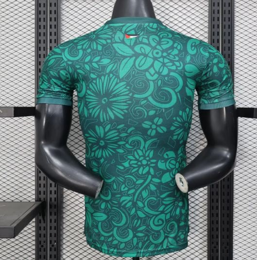 Maillot “Palestine Espoir – Édition Fleurie Vert Émeraude” 🇵🇸