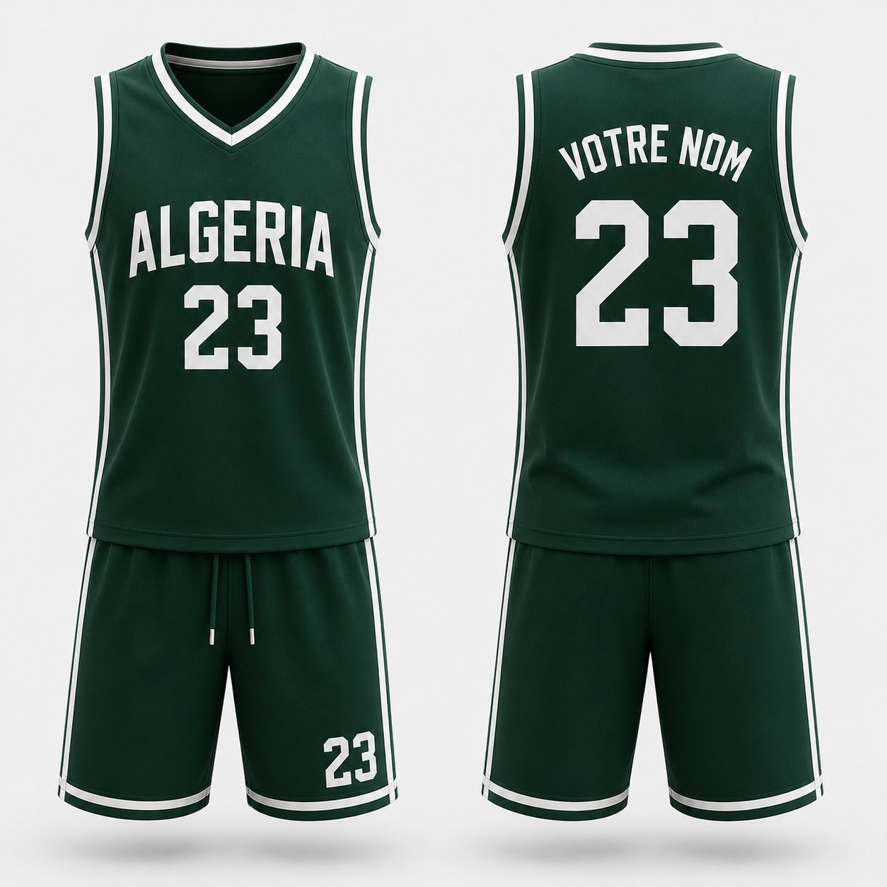 🏀 Maillot de Basketball Algeria