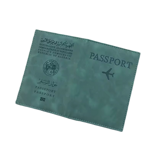Étui Passeport Algérie Personnalisable – Protection Élégante – vue 2