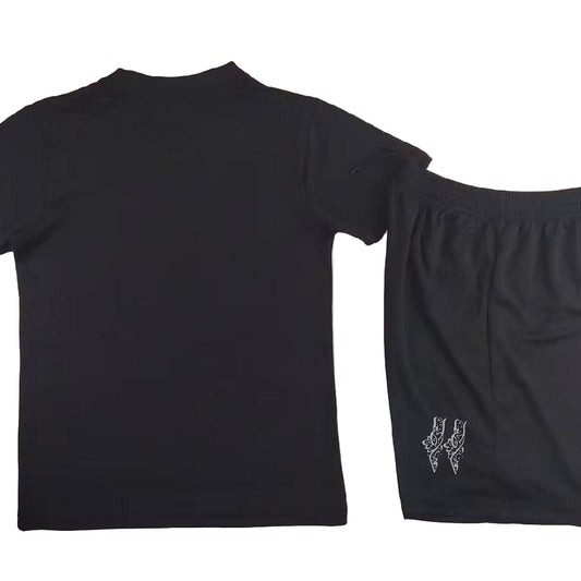 Ensemble Palestine Noir 2025 🇵🇸 | Maillot & Short Supporter – Édition Solidaire