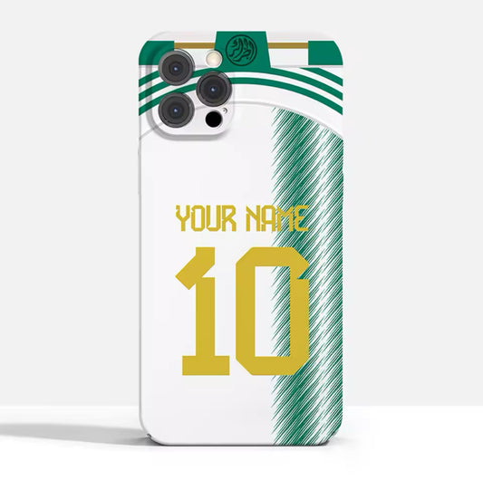 Coque iPhone Algérie Personnalisable – Nom & Numéro – vue 2