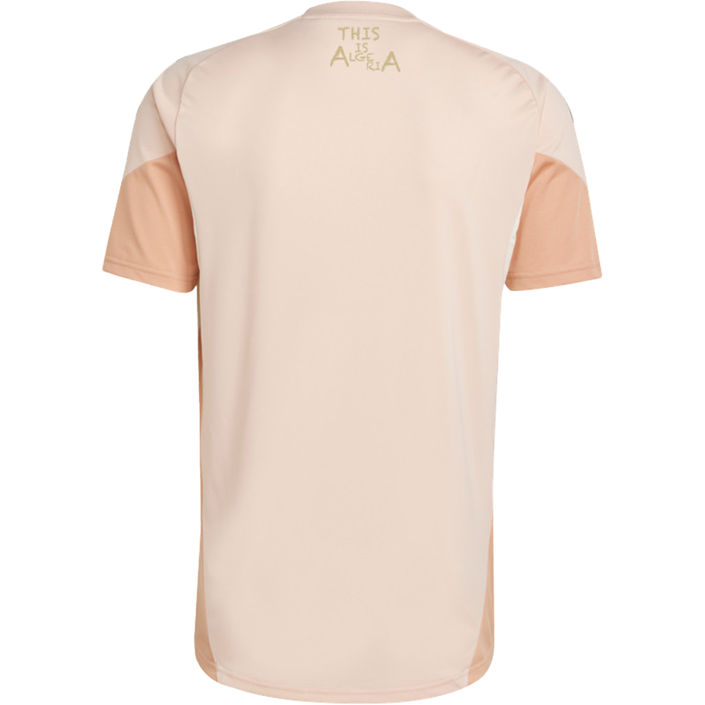 Maillot d’Entraînement Algérie 2025 🇩🇿 – Édition Beige | Léger, Élégant