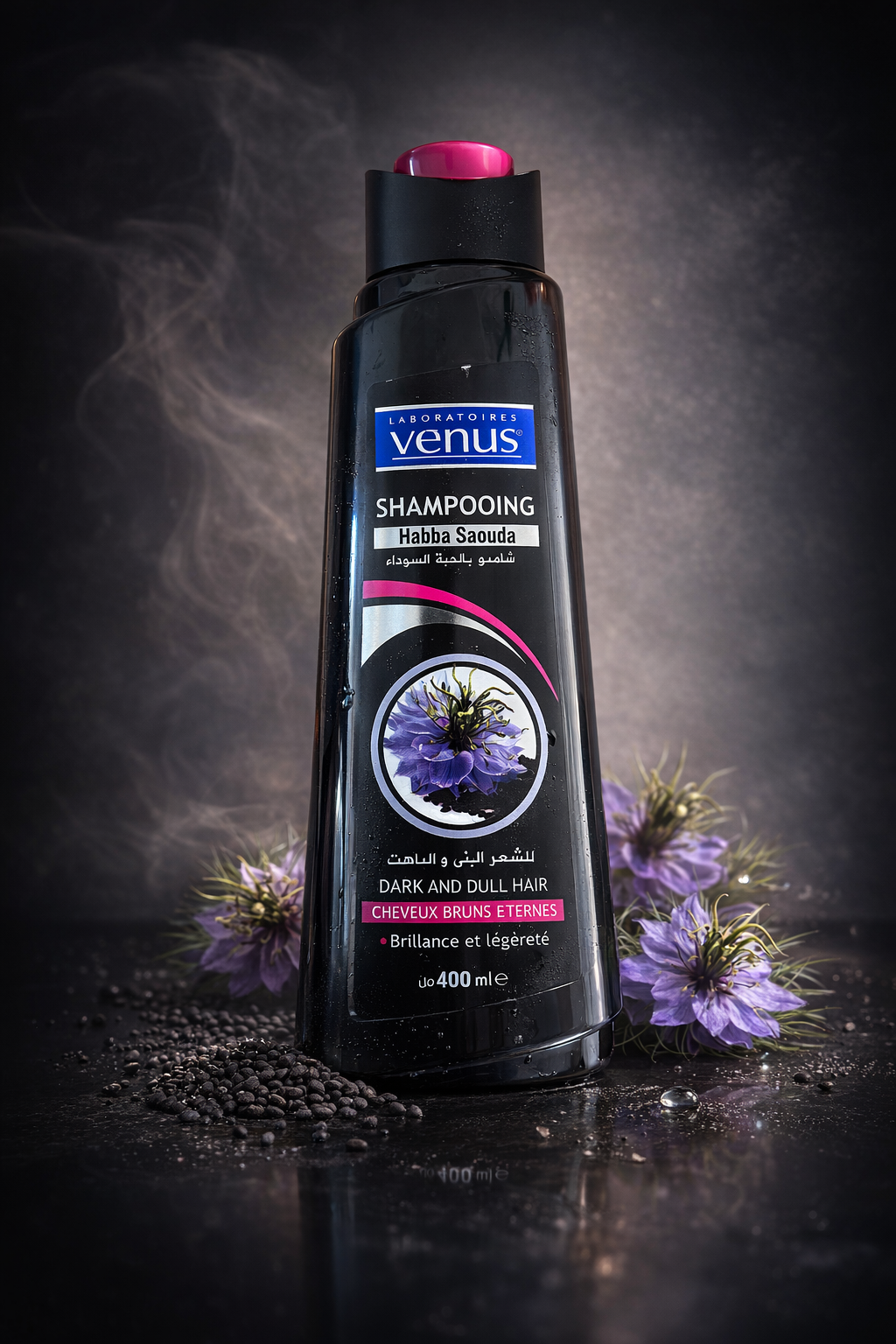 đ€ Shampooing Venus Habba Saouda â Brillance & Force Naturelle