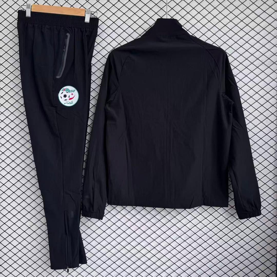 Ensemble Survêtement Algérie – Veste Zippée & Pantalon | Édition Sport Premium