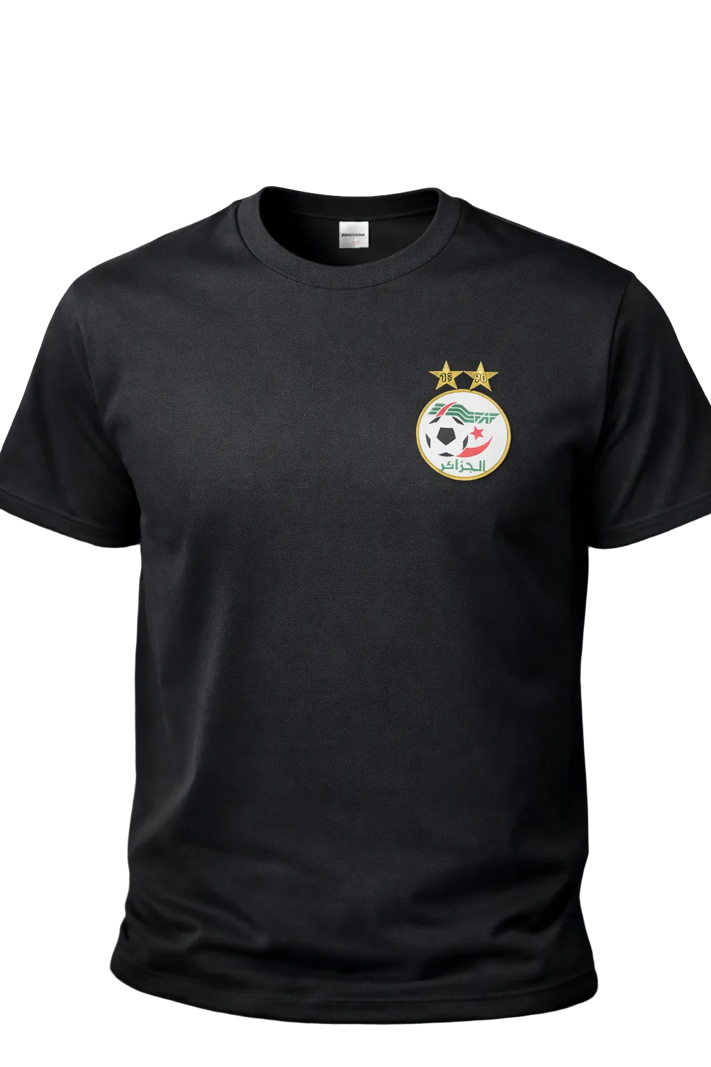 T-shirt Algérie – Logo FAF Premium | 100% Coton Supporters DZ