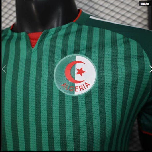 Maillot Algérie Extérieur Vert 2026 – Personnalisable – vue 2