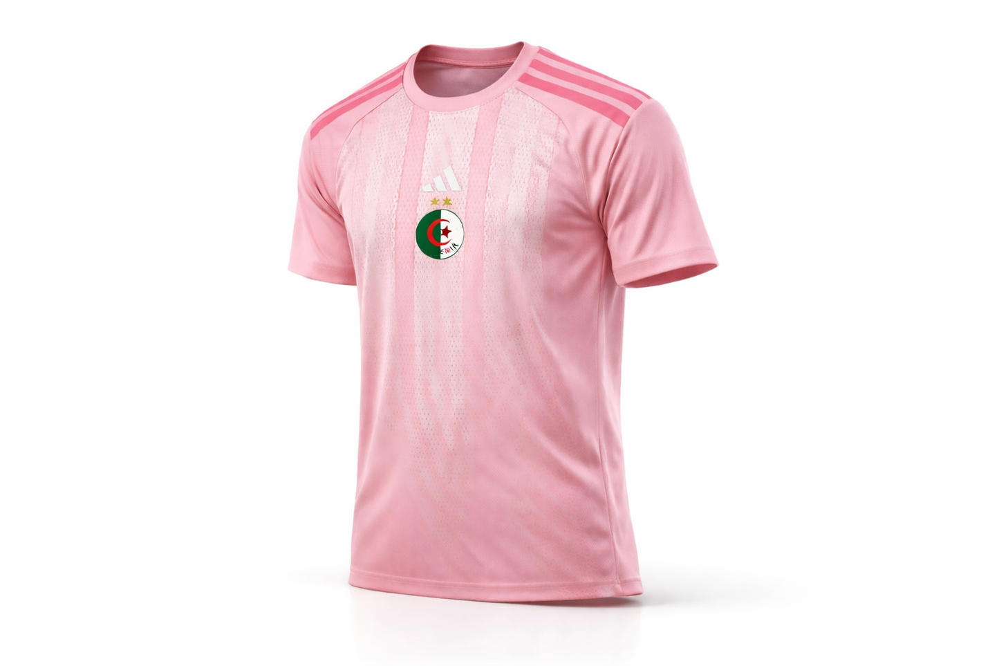 Maillot Algérie Rose – Édition Spéciale 2026 | Qualité Premium, Respirant & Ultra Confort