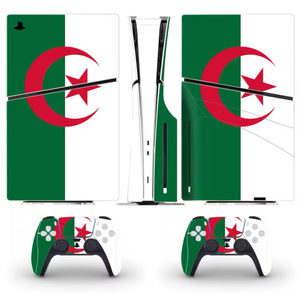 Autocollant Algérie PS5 + Manettes