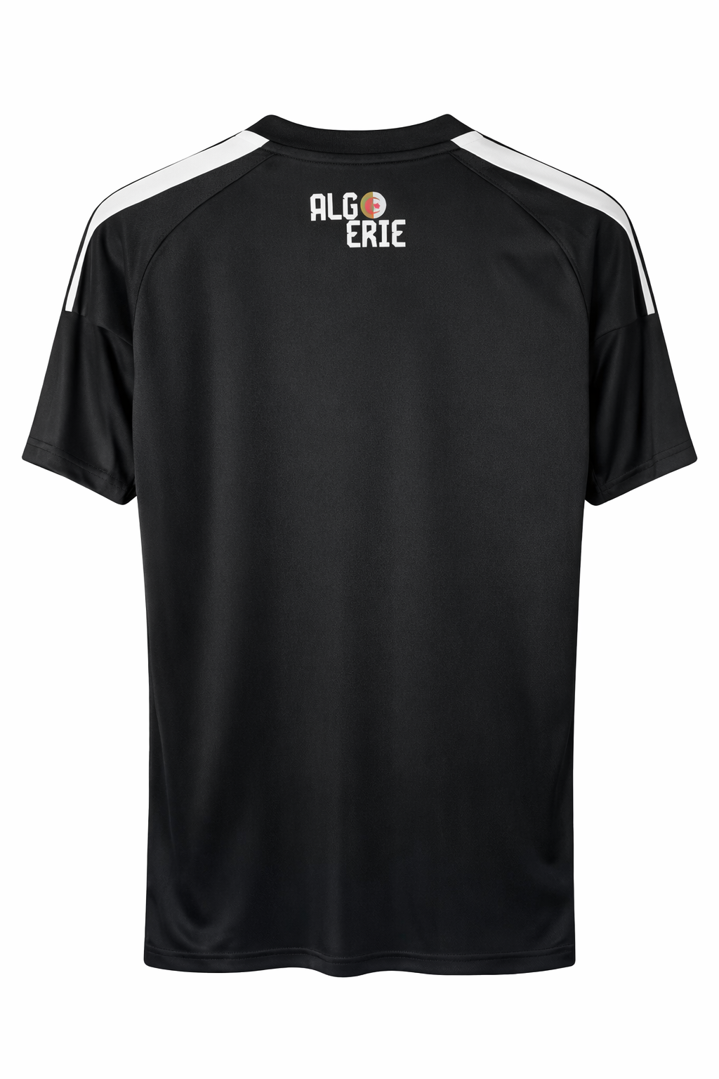 Maillot Algérie Noir & Blanc DZ – Football Fennec Premium  🇩🇿