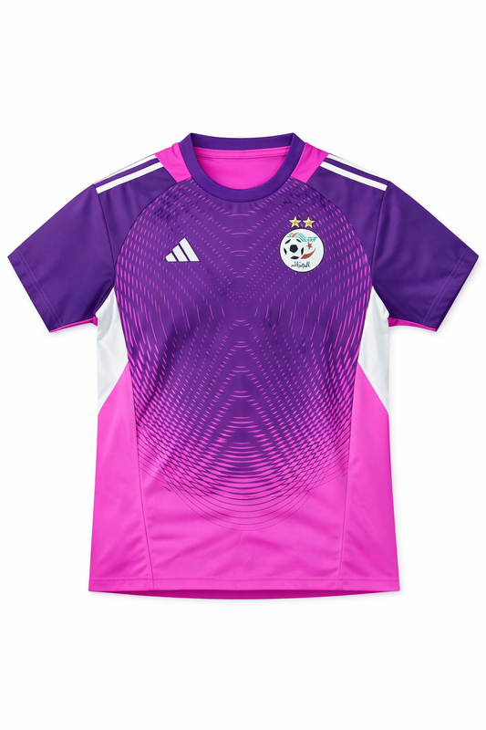 Maillot Gardien Algérie 2026 – Édition Violet Rose | Tenue  Gardien DZ