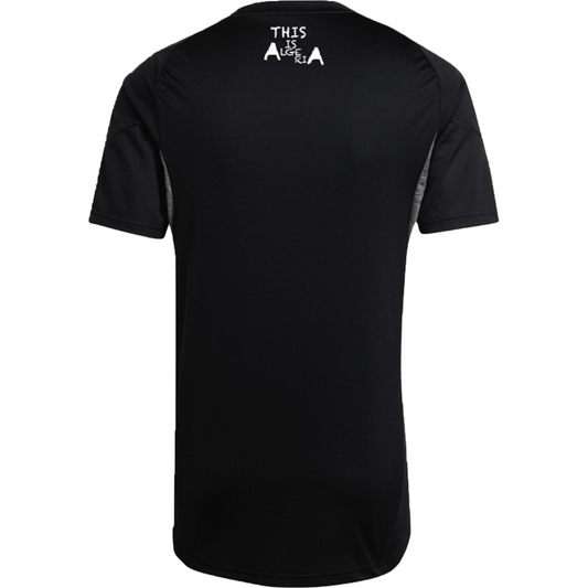 Maillot d’Entraînement Algérie 2025 🇩🇿 – Noir | Léger, Respirant