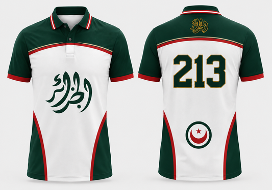 Maillot Algérie Vintage 213 – Édition Rétro Premium