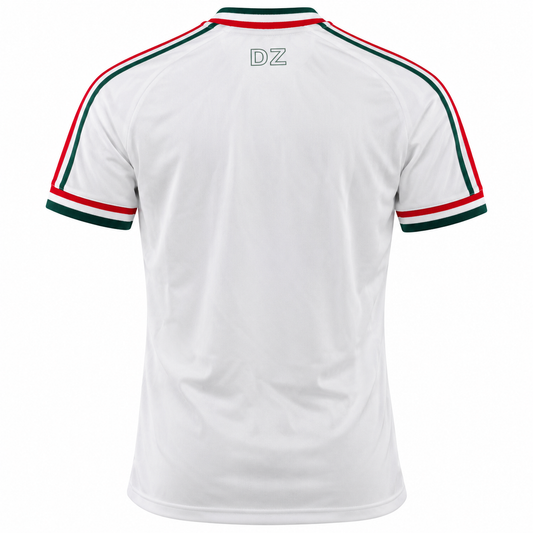 Maillot Algérie Vintage Blanc – Rétro Fennec