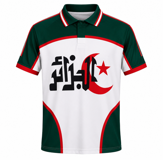 Maillot Algérie Vintage 213 – Édition Rétro Premium