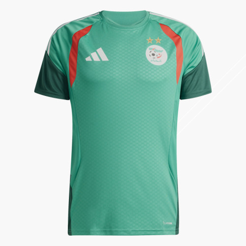 Maillot Entraînement Algérie 2026 – Vert | Tissu Respirant, Ultra Léger & Confort Premium