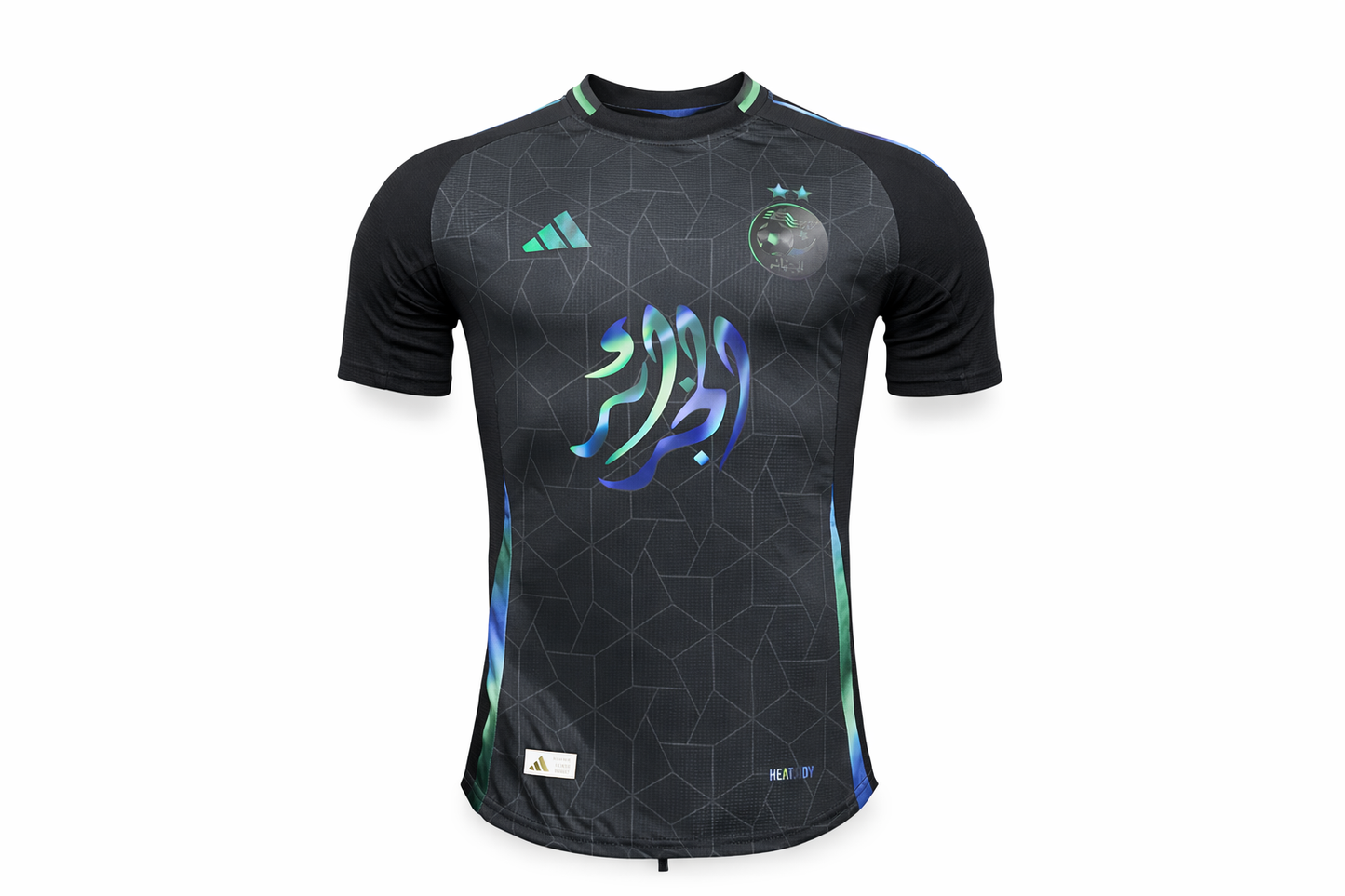 Maillot Algérie Concept Noir – Design Futuriste 🇩🇿 | Édition Limitée