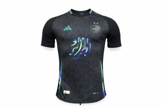 Maillot Algérie Concept Noir – Design Futuriste 🇩🇿 | Édition Limitée