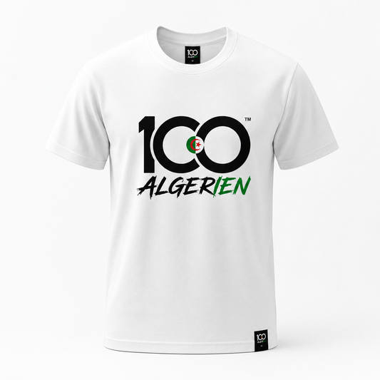 T-shirt 100 Algérien™ | L’identité que tu portes