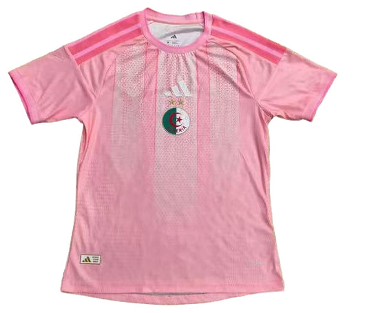 Maillot Algérie Rose – Édition Spéciale 2026 | Qualité Premium, Respirant & Ultra Confort