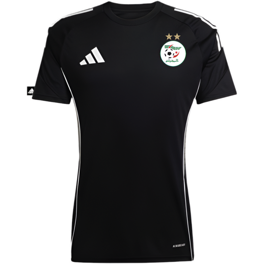 Maillot d’Entraînement Algérie 2025 🇩🇿 – Noir | Léger, Respirant