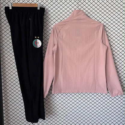 Survêtement Algérie Rose & Noir – Style Sportif