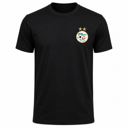 T-shirt Algérie  – Logo FAF Premium | 100% Coton Supporters DZ