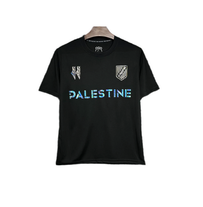 Maillot Palestine 🇵🇸 – Édition Classique Noire | Soutien & Fierté | Tissu Respirant