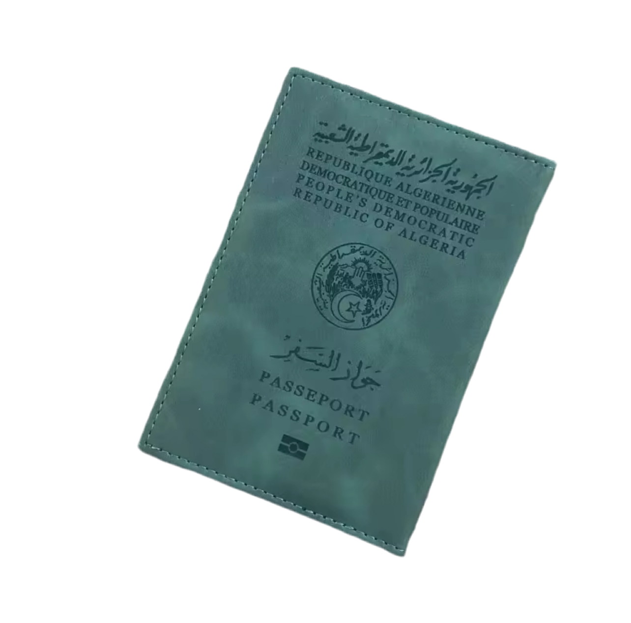 Etui élégant et personnalisable Passeport Algérie