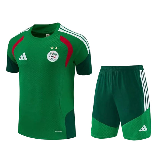Ensemble Algérie Vert – Maillot + Short Football | Édition Performance 2026