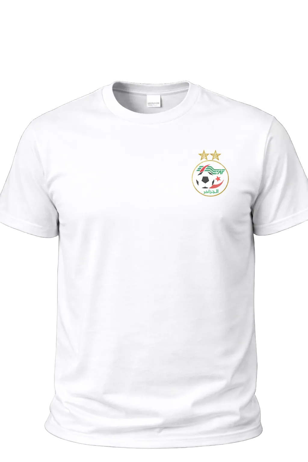 T-shirt Algérie  – Logo FAF Premium | 100% Coton Supporters DZ