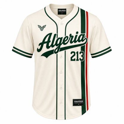 Maillot Baseball Algeria 213 – Édition 2026