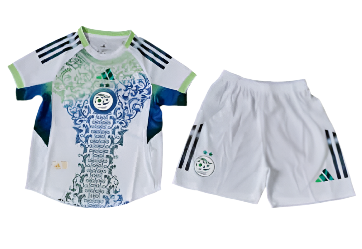 Ensemble Algérie Enfant – Maillot + Short (Édition Supporter)