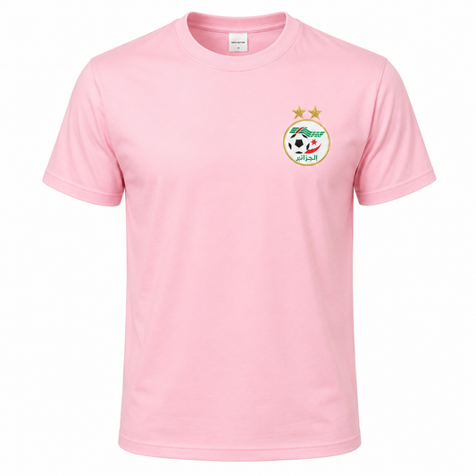 T-shirt Algérie  – Logo FAF Premium | 100% Coton Supporters DZ