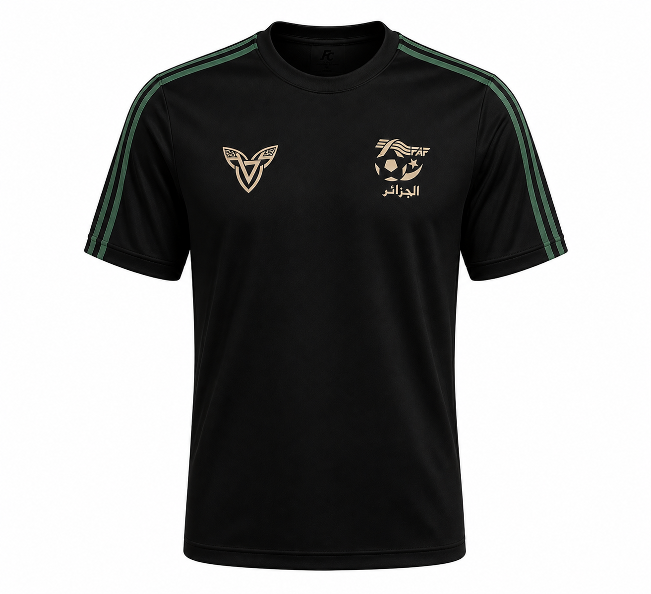 T-shirt Algérie Premium Off-White – Edition Sport Élégance