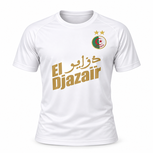 T-shirt Noir El Djazair – Édition Premium