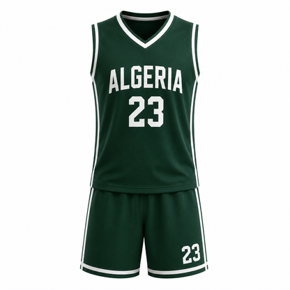 🏀 Maillot de Basketball Algeria