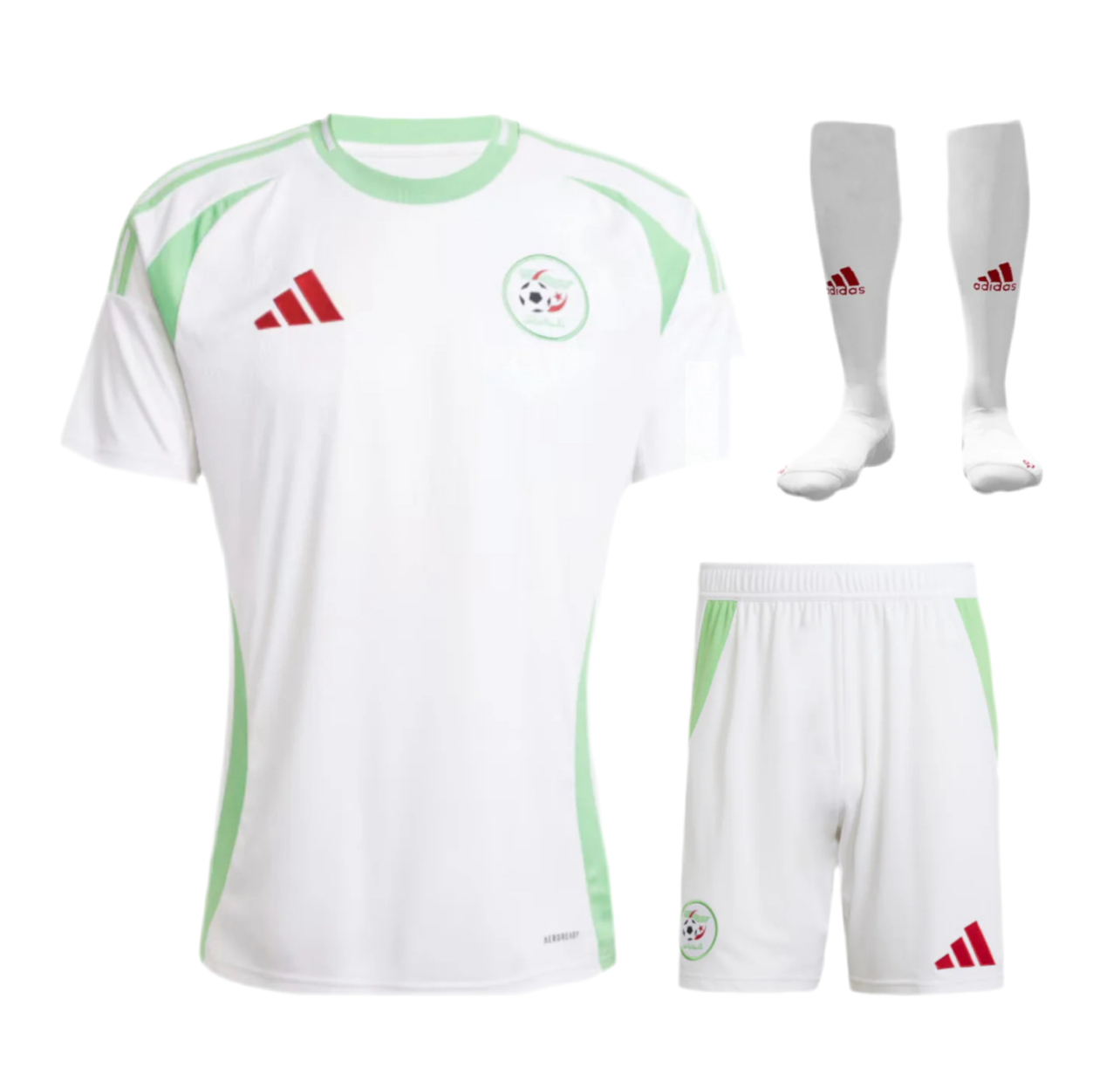 Ensemble Algérie Enfant 2024/2025 🇩🇿 – Maillot + Short