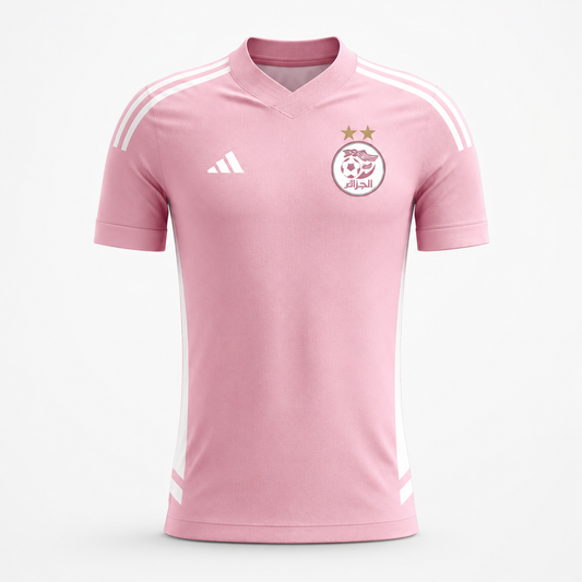 Maillot Algérie Rose 🇩🇿 – Édition| Style, Légèreté et Élégance