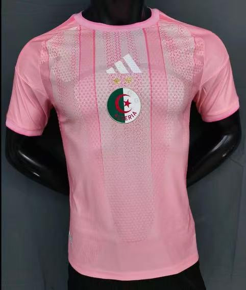 Maillot Algérie Rose – Édition Spéciale 2026 | Qualité Premium, Respirant & Ultra Confort