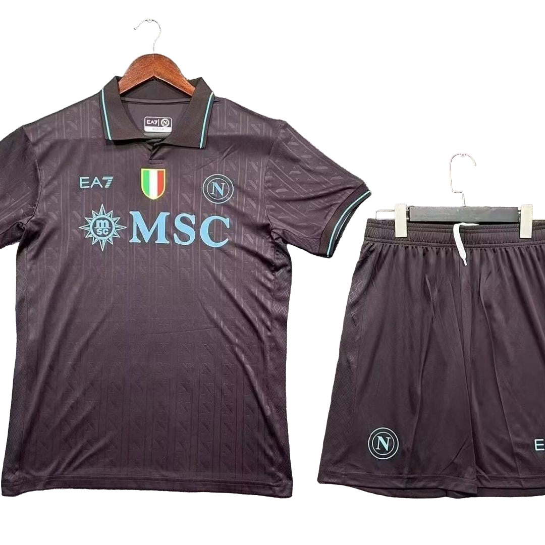 Ensemble Naples 🇮🇹 | Maillot & Short – Domicile & Extérieur – Adulte & Enfant