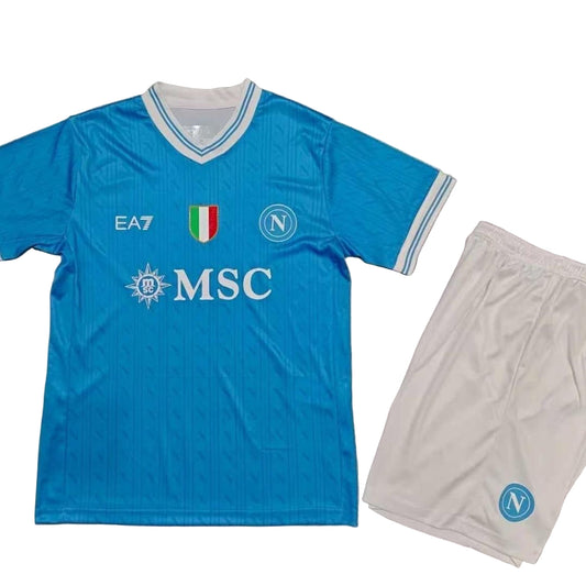 Ensemble Naples 🇮🇹 | Maillot & Short – Domicile & Extérieur – Adulte & Enfant