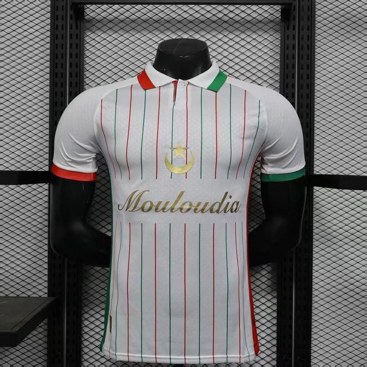Maillot Mouloudia  2024/2025 – Édition Prestige Noir & Rayures