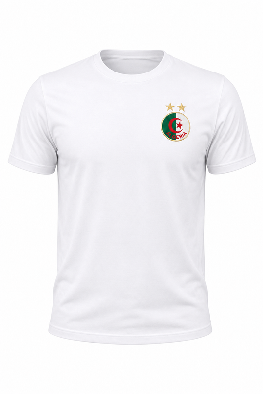 🇩🇿 T-shirt “Algeria Patch” – Édition Premium