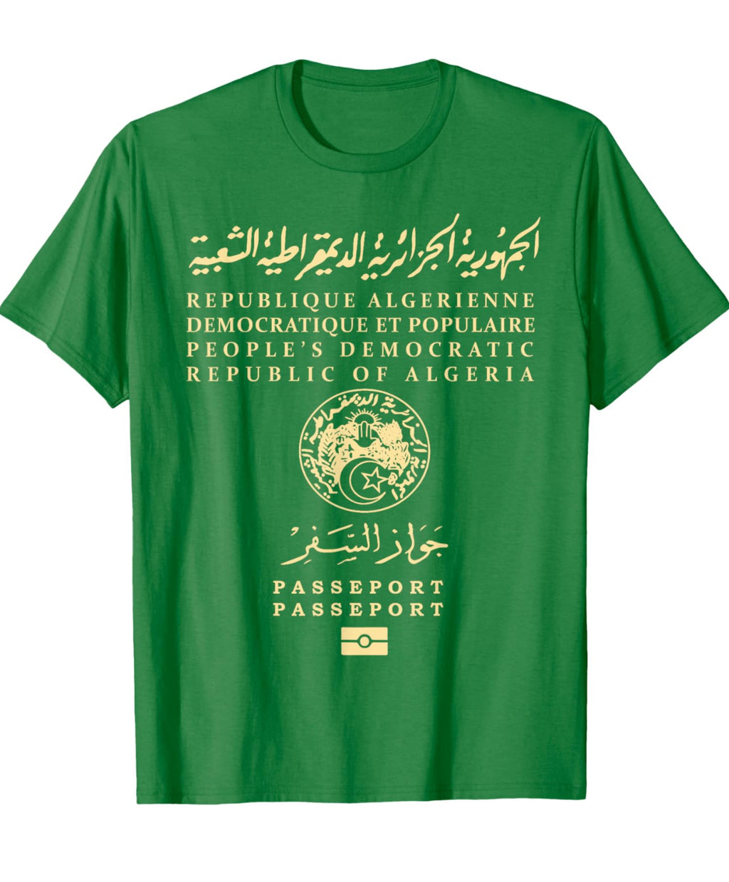 Algerian Passport T-Shirt