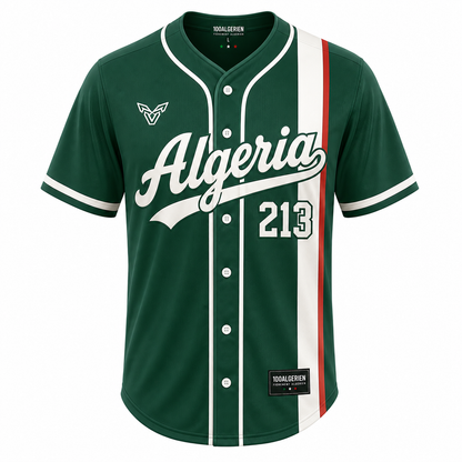 Maillot Baseball Algeria 213 – Édition 2026
