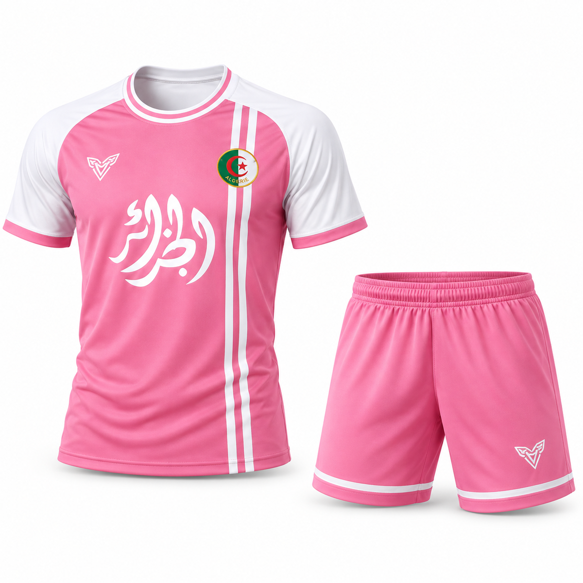 Maillot Algérie Heritage Rose – Collection Signature