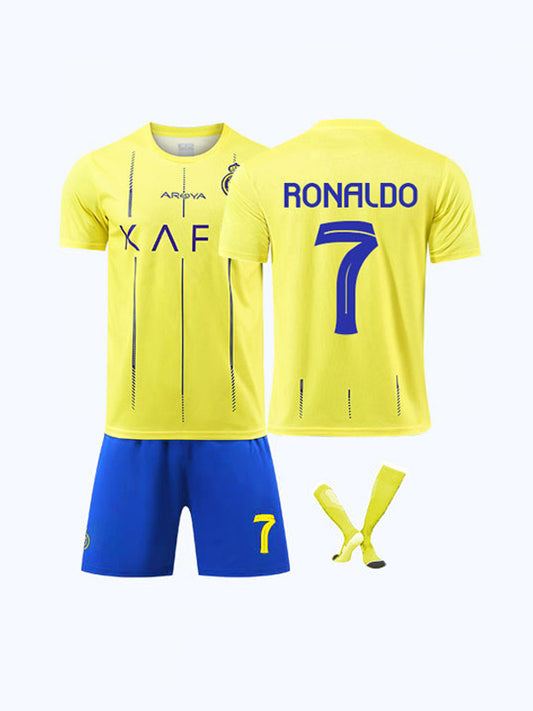 Maillot Al Nassr 2025 | Ensemble Enfant – Domicile, Extérieur & Third