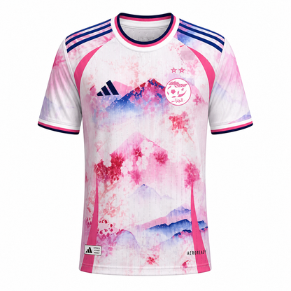 Maillot Édition Limitée “Sakura DZ” – Design Artistique Algérie Premium