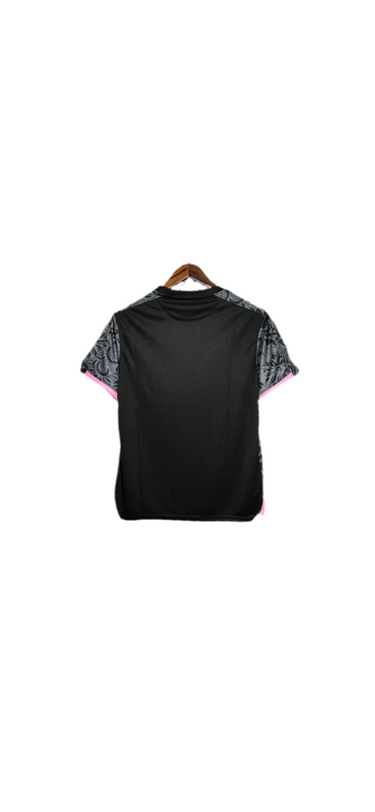 Maillot Palestine 2025 🇵🇸 – Design Noir & Rose | Tissu Respirant